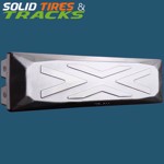 14" 350 mm Bolt-On Rubber Pad 135mm Pitch