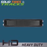 14" 350 mm Clip-On Rubber Pad Pitch 101mm - Heavy Duty