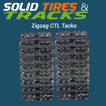 13" 320x86x49 CTL Rubber Track-Zigzag