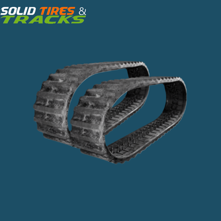 180X72X31 Excavator Rubber Tracks-Block Pattern