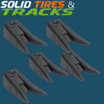 X156WT Twin Tiger Bucket Teeth and P156 Roll Pins