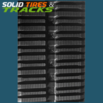 18" CTL Rubber Track 450x86x36 - Heavy Duty Multi-Bar Pattern